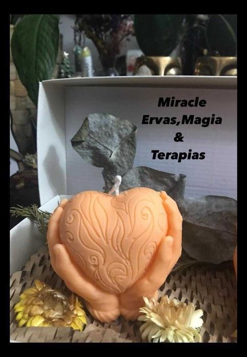 Velas 100% Soja com cor e aroma