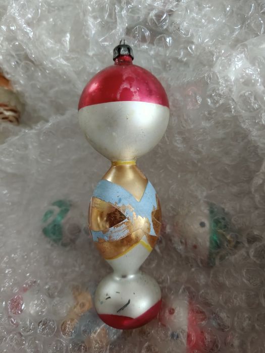 Żołnierzyk bombka Prl