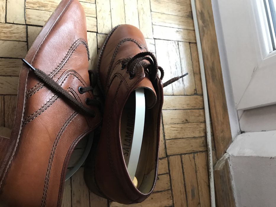 Buty męskie wizytowe Salamander skóra naturalna rozmiar 42