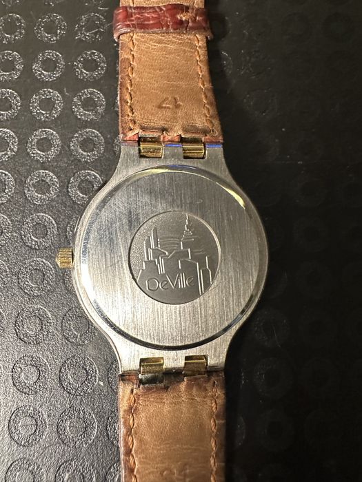 Zegarek Omega De Ville unikatowa tarcza Art Dial Swiss Made