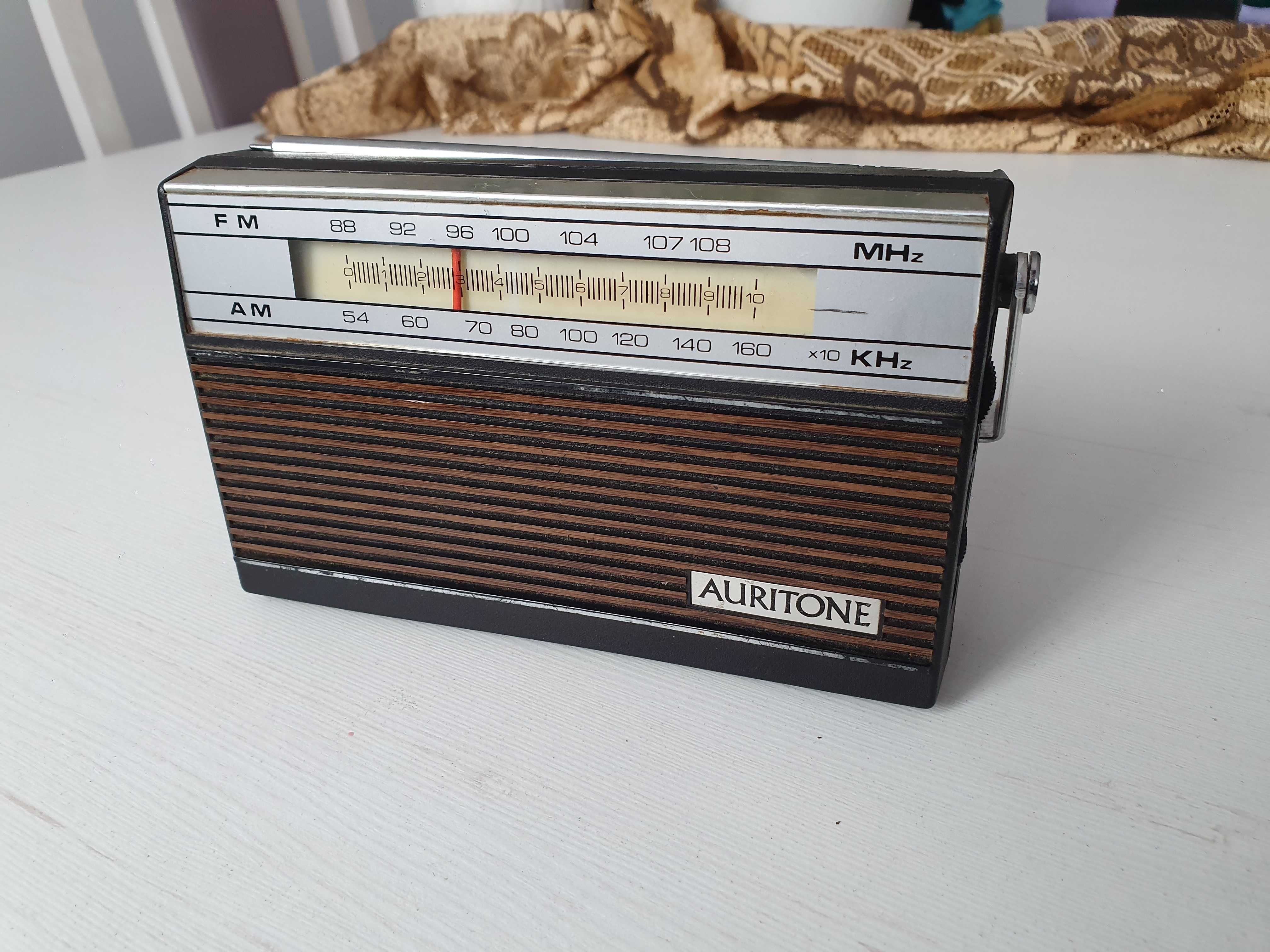 Stare zabytkowe radio Auritone vintage