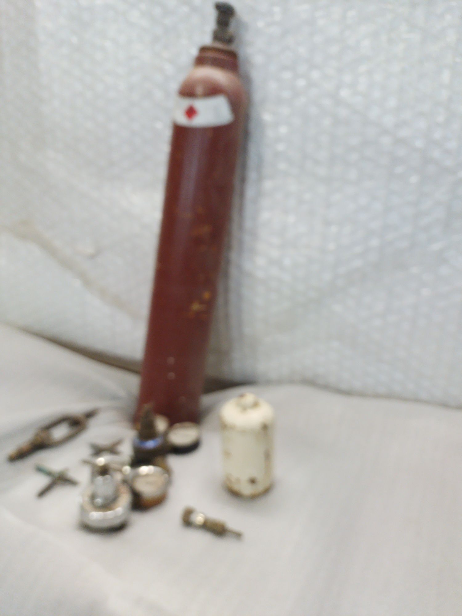 Garrafa acetileno soldar ramo automóvel