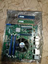 материнская плата MSI MS-7616, процессор Интел 3 2100