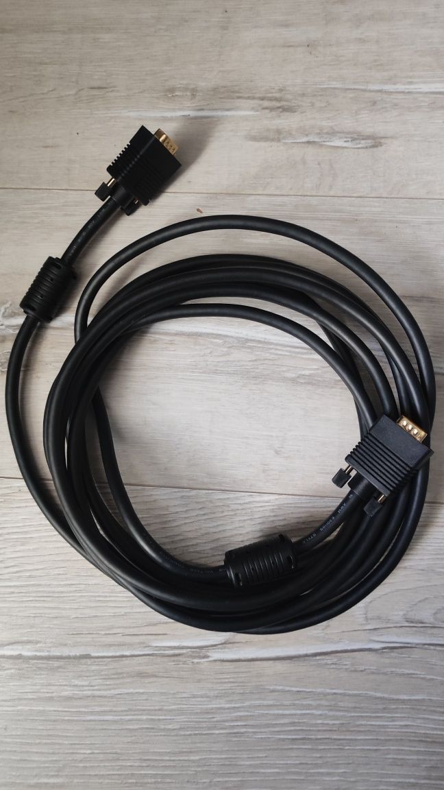 VGA-VGA кабель 5 м НОВИЙ