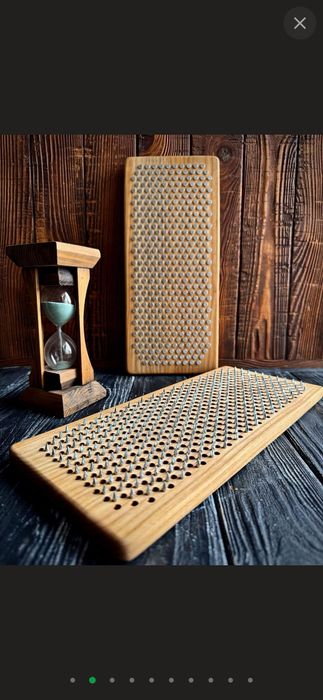 Дошка садху, дошка з цвяхами для стояння ручної роботи, дошка йога