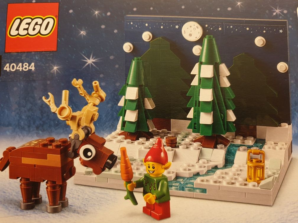 LEGO 40484 Podwórko Świętego Mikołaja