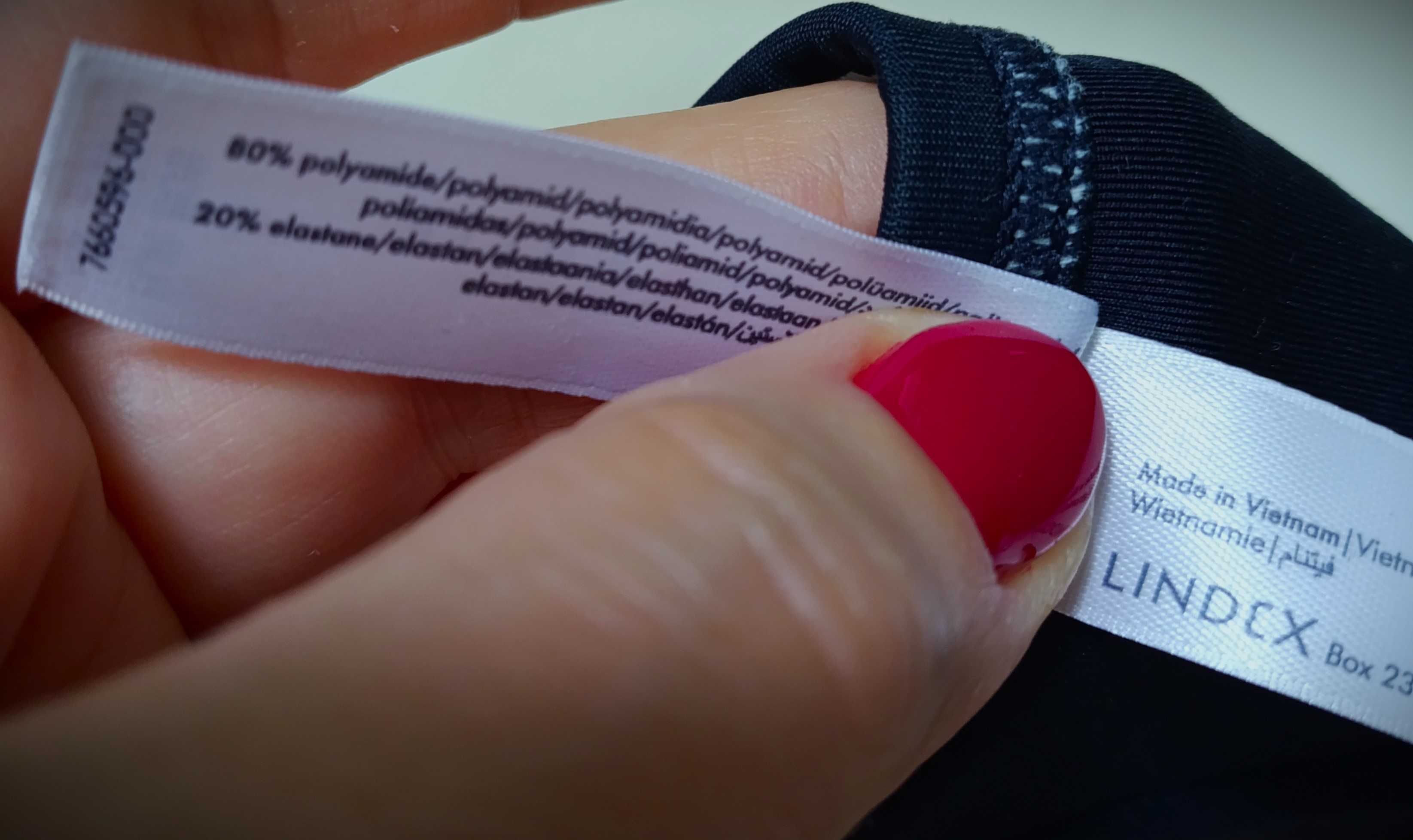 LINDEX Stanik biustonosz góra od kostiumu, 80B 36B