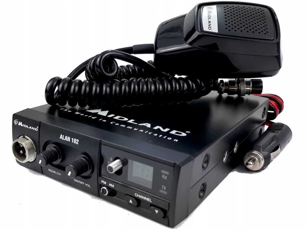 1.	Cb radio Midland Alan 102