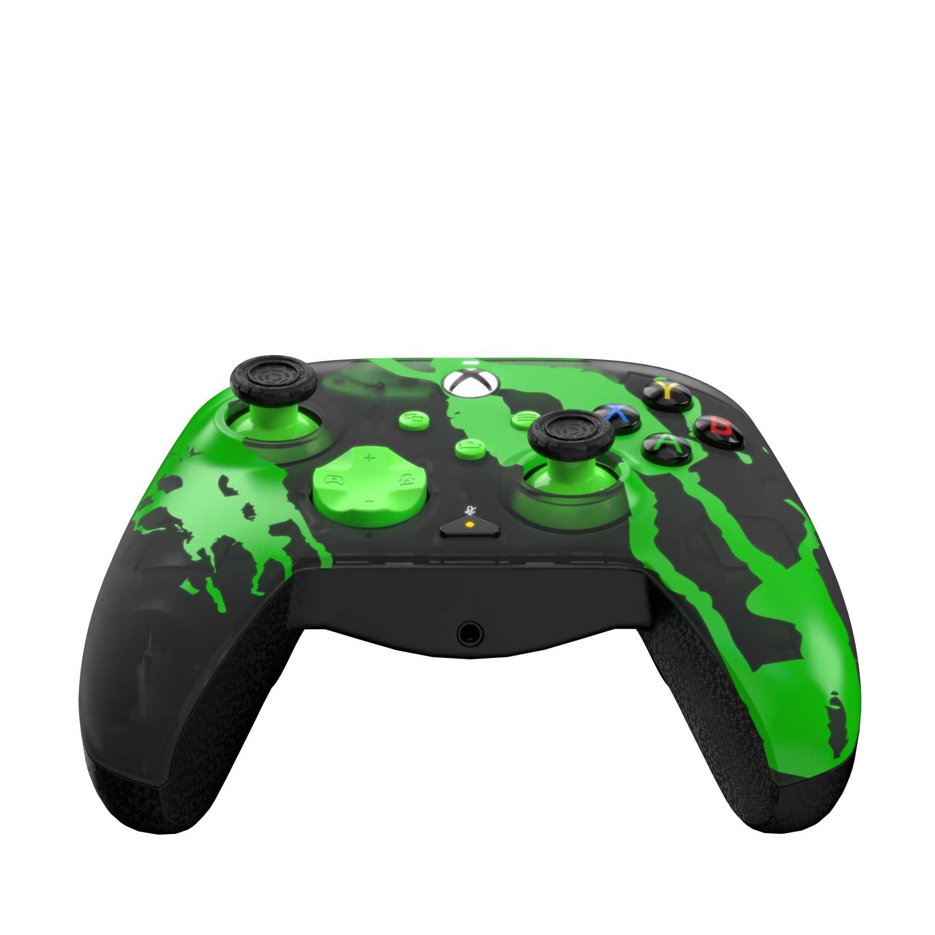 PDP XS Pad przewodowy Rematch Jolt Green Glow in the Dark