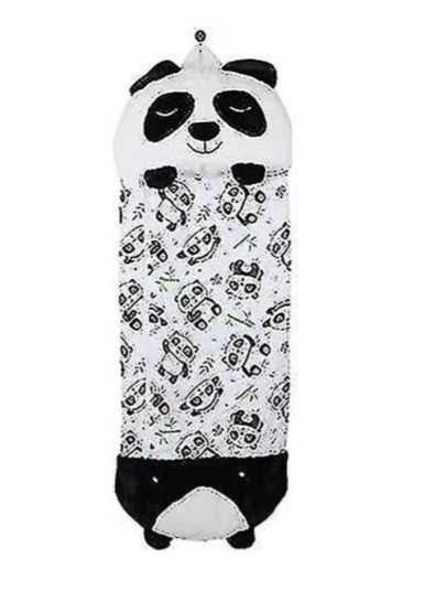 Saco cama peluche panda criança
