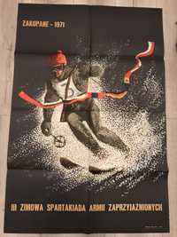 Plakat zakopane 71 r.