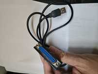 ADAPTER Kabel Przejściówka USB Drukarki LPT
