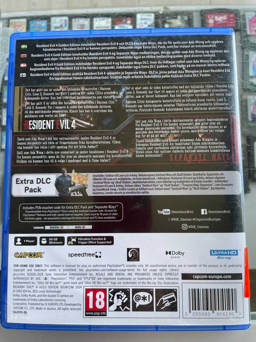 PS 5 - Resident Evil 4 Gold Edition - Możliwa Wymiana - Sklep Wolumen