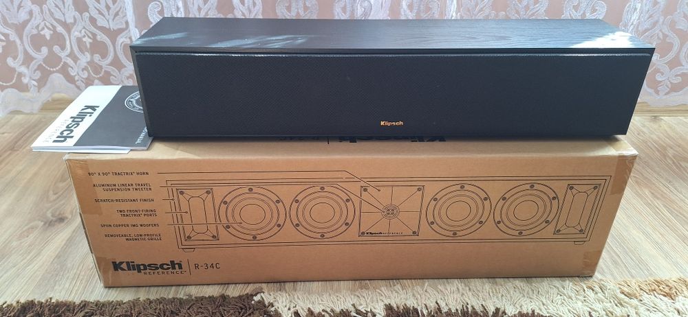 Klipsch r-34c jak nowy polecam