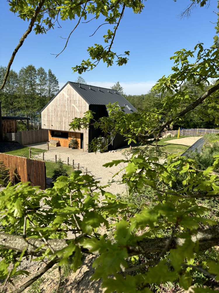 Jezioro Mazury Linia Brzegowa Basen Sauna Jacuzzi Willa całoroczna