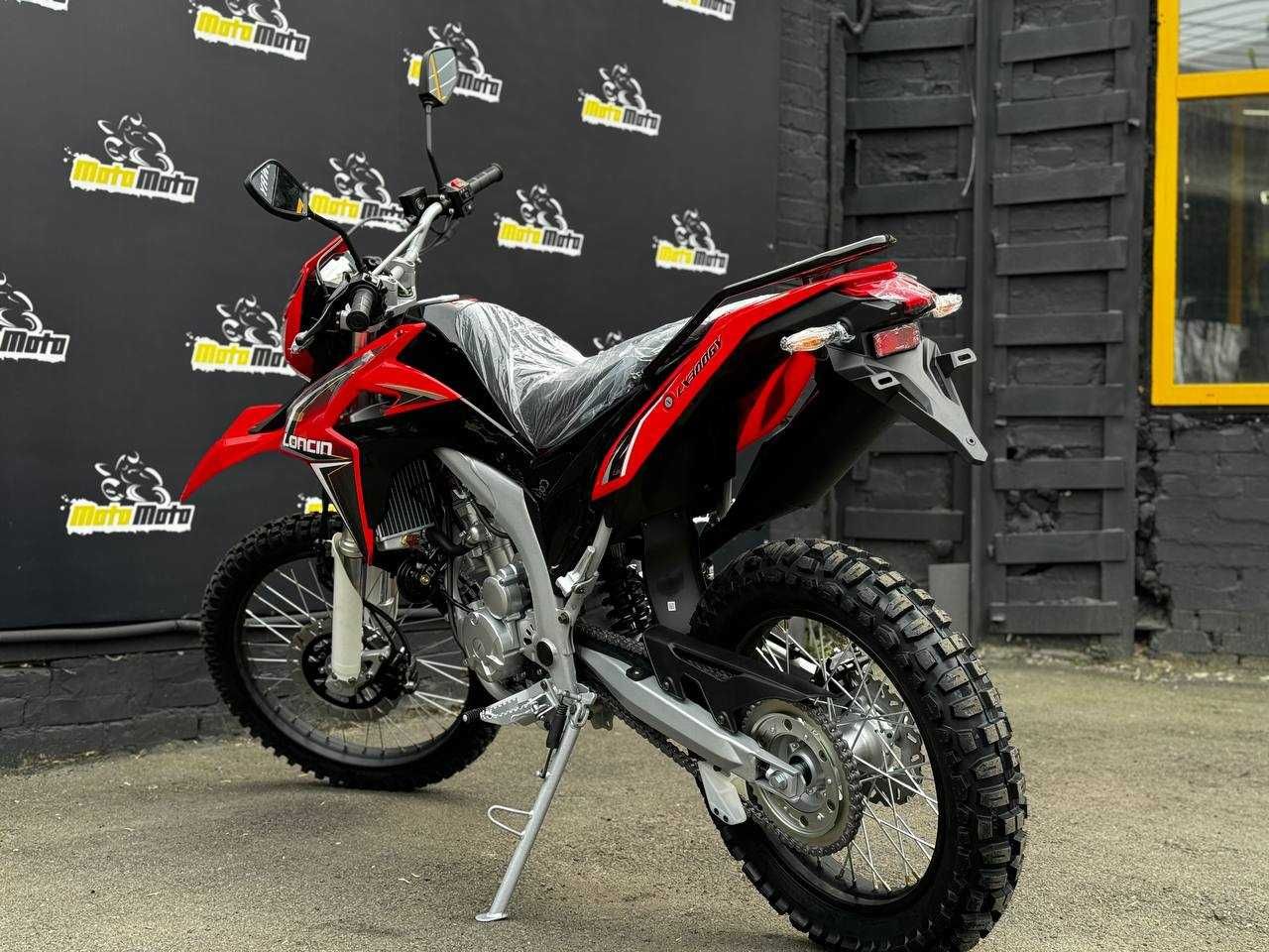 Мотоцикл Loncin LX300GY SX2 PRO Червоний RED Рідинне охолодження