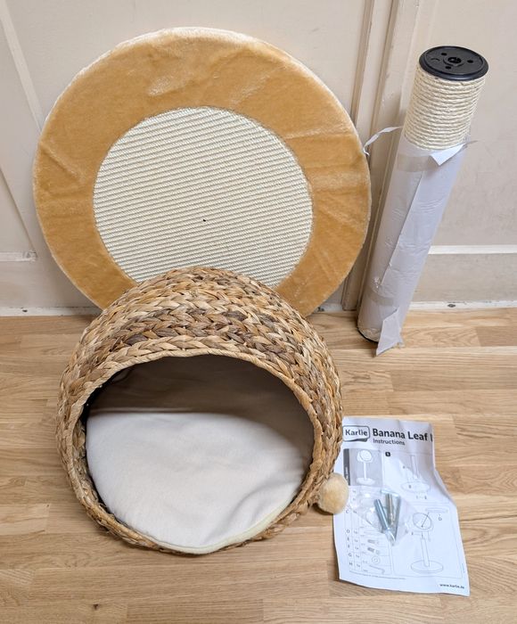 Karlie Banana-Leaf Little Hole Drapak dla Kota 56x56x93cm - NOWY