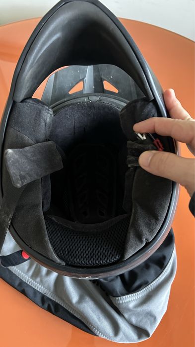 Capacete bmw enduro 59/60 - interior novo