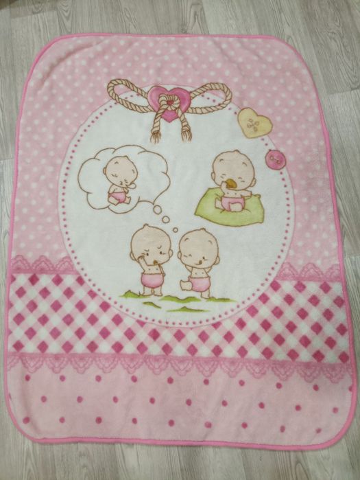 Детское покрывало в кроватку ,одеяло (Турция)
