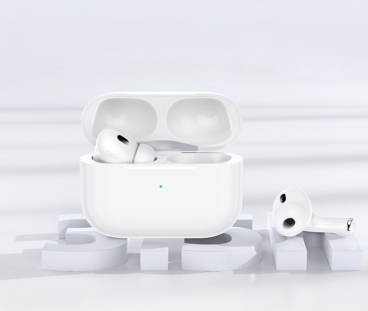 Słuchawki Bezprzewodowe Douszne Na Bluetooth Tws Z Mikrofonem + Kabel