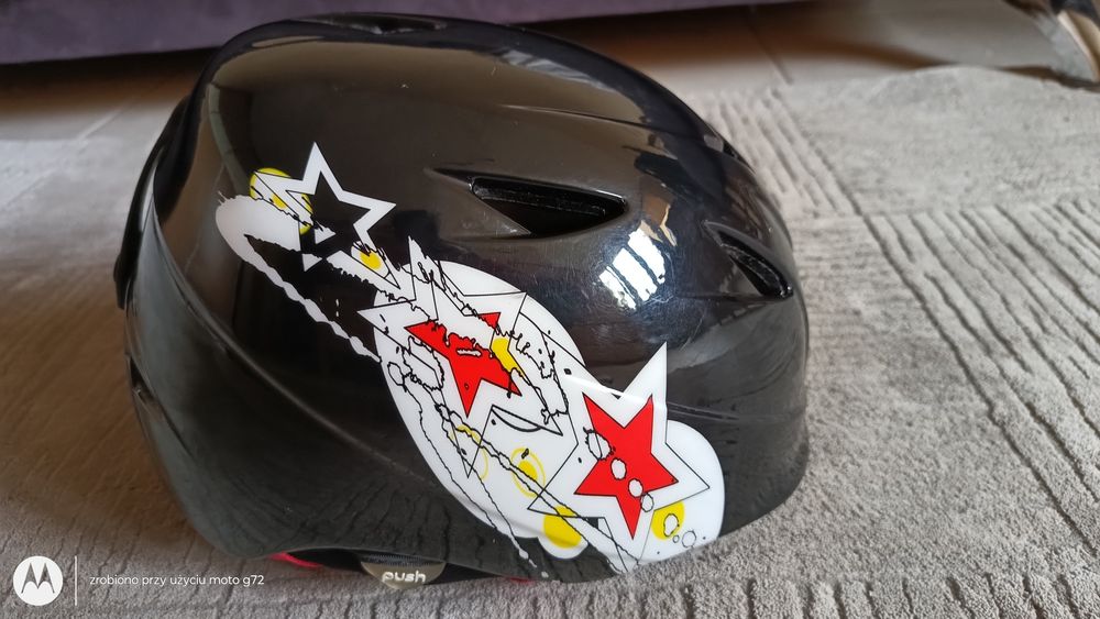 Kask narciarski Uvex+gogle