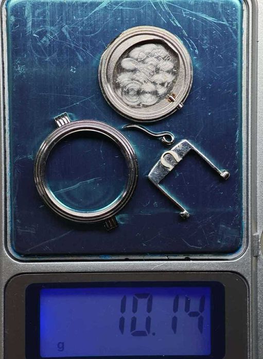 Złota damska Omega białe złoto 18 ct