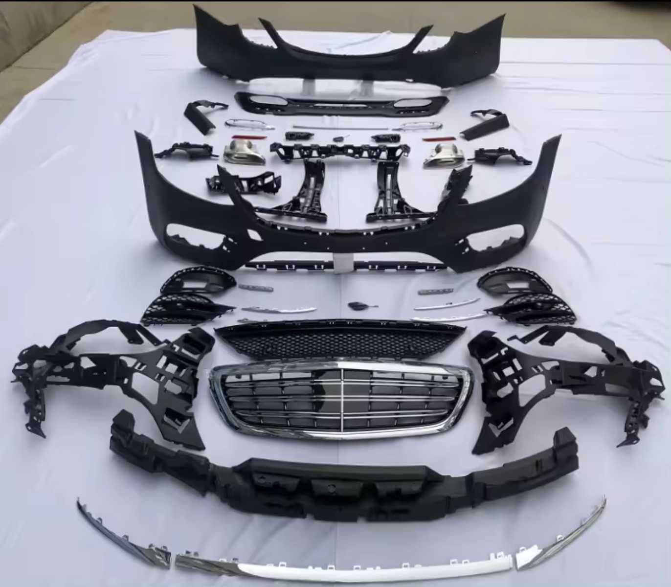 Обвес Mercedes S560 AMG w222 Рестайлинг S-Class АМГ пакет