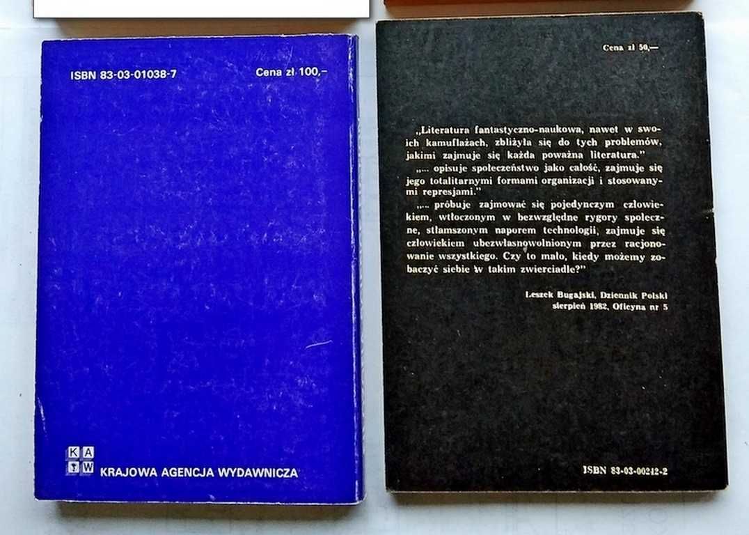 SF filozoficzne i nie tylko. Lem, Lekiewicz, Bugajski