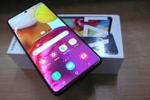 Samsung Galaxy A71 6GB 128GB SM-A715F/DS pęknięty ekranik
