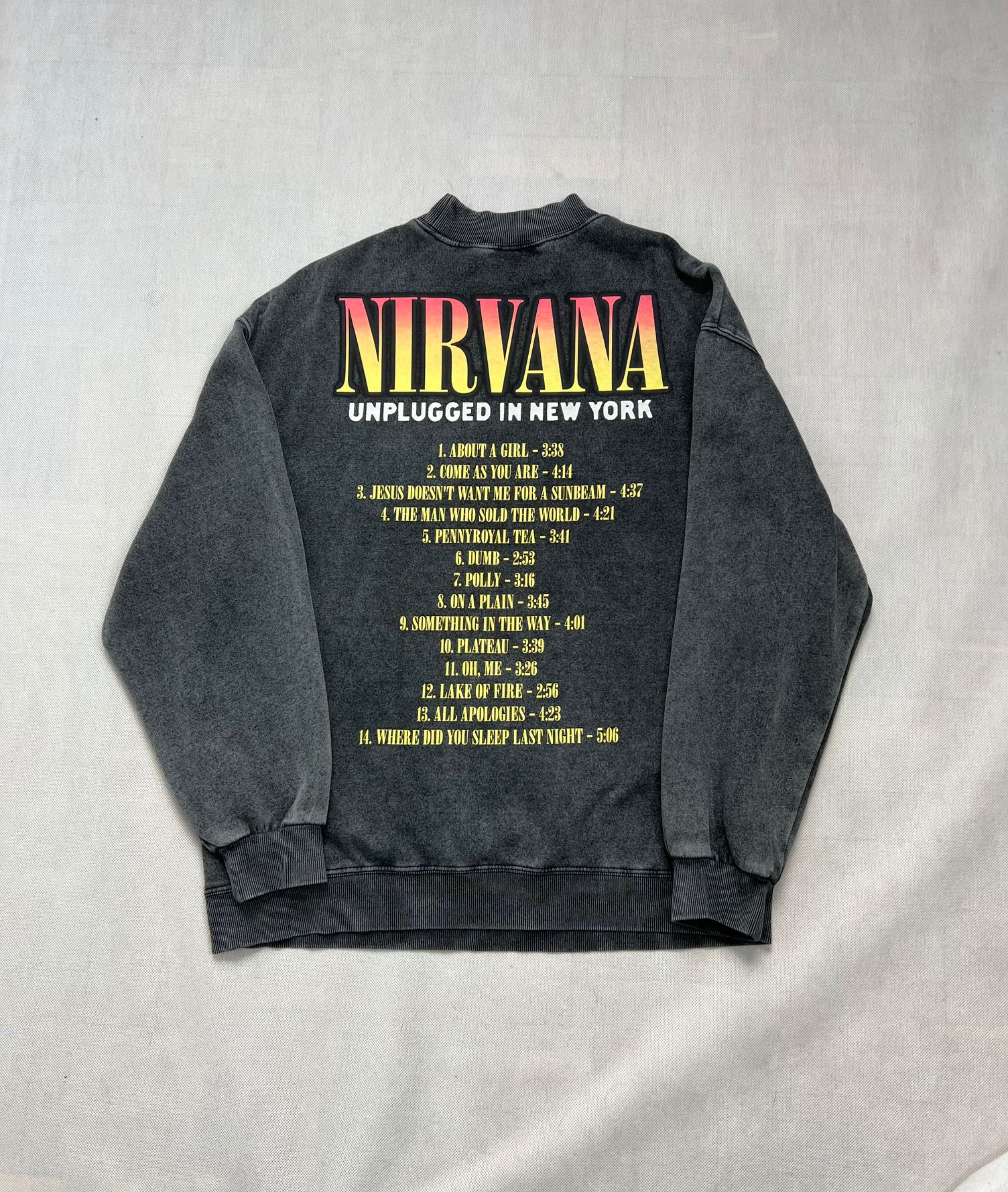 Bluza Nirvana Tour y2k great color
