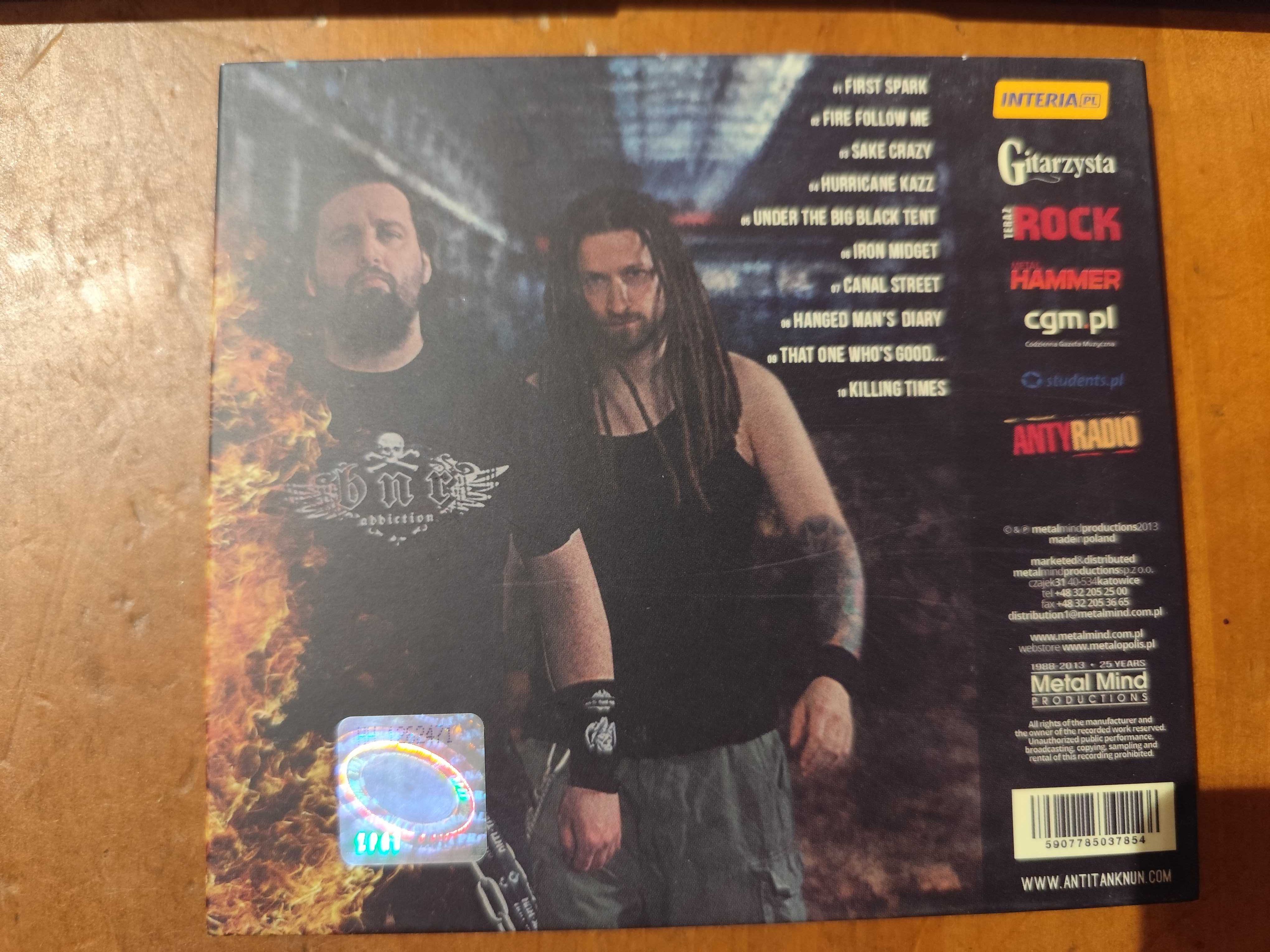 Anti Tank Nun Fire follow me Płyta CD