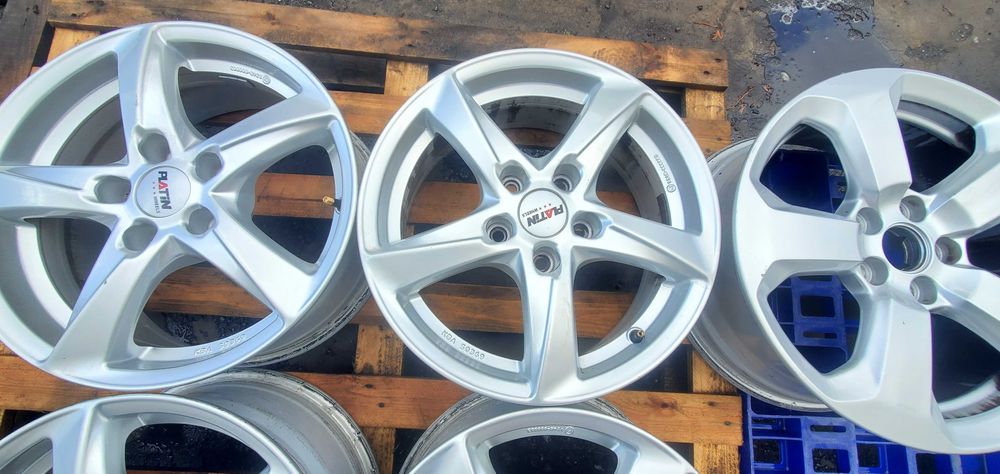 Диски 5 112 R16 Volkswagen VWAG Platin Germany 6,5J ET41