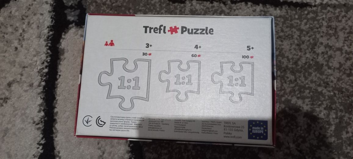 Puzzle trefl 30 elementów