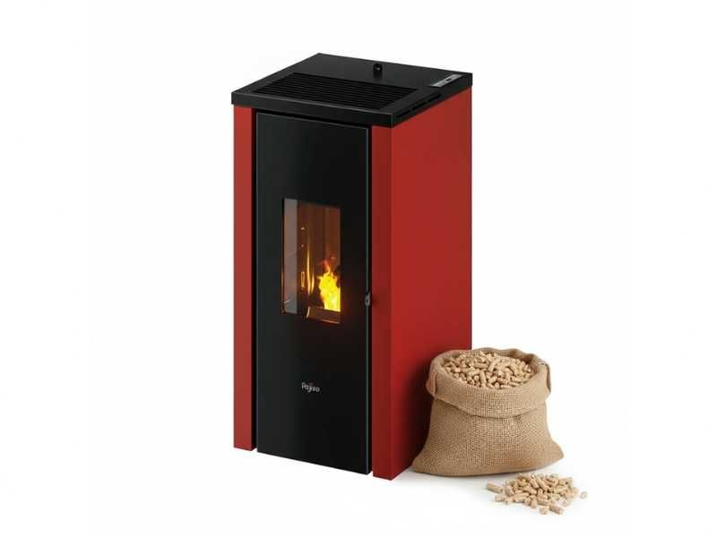 Piec na pellet Piecyk kominek powietrzny Cadel Vera 7kw Pegaso A+