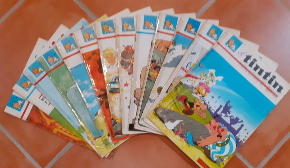 Revistas Tintin - ano 2