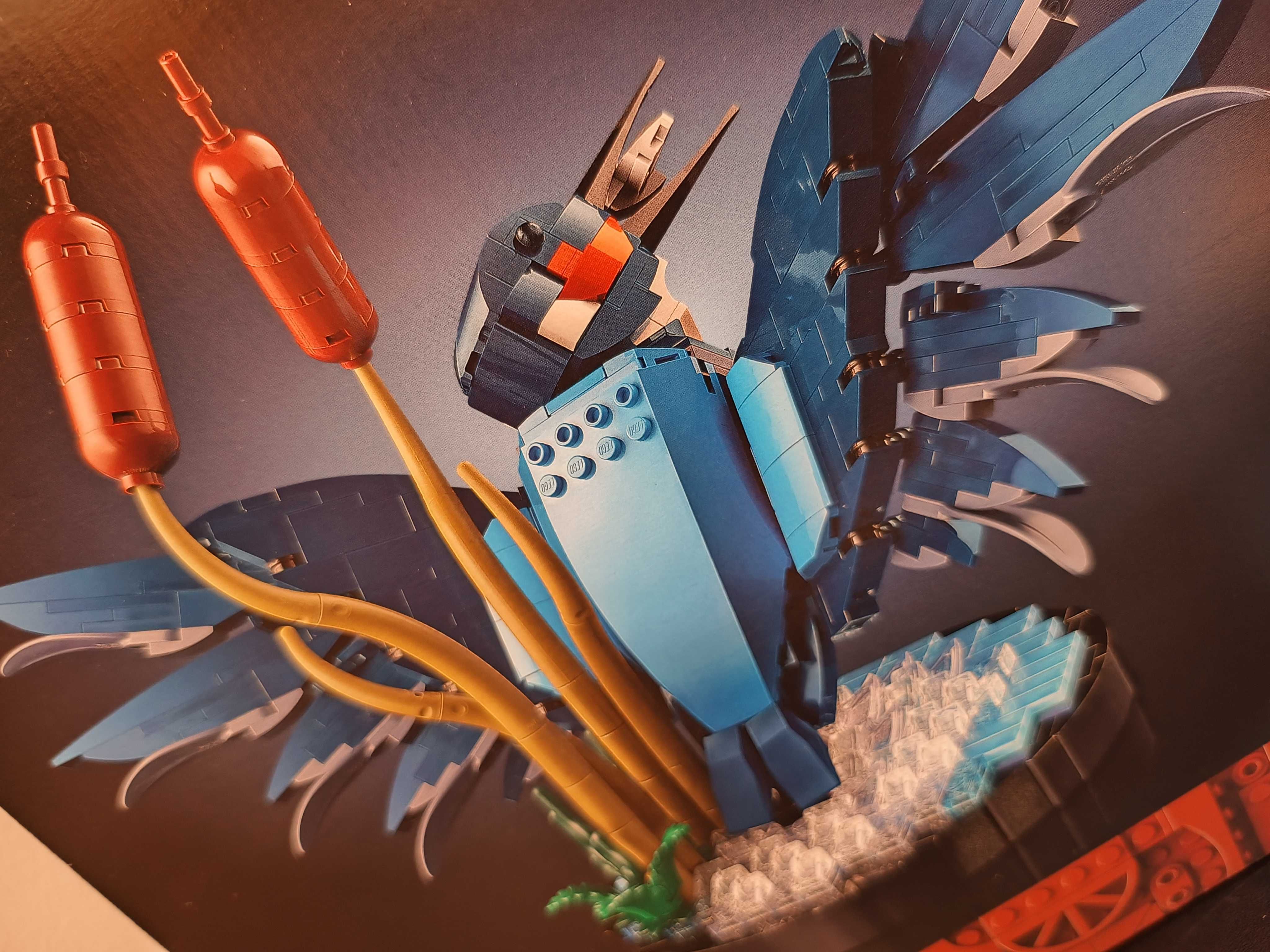 Zimorodek 10331 Kingfisher Bird Klocki Lego Icons Nowy