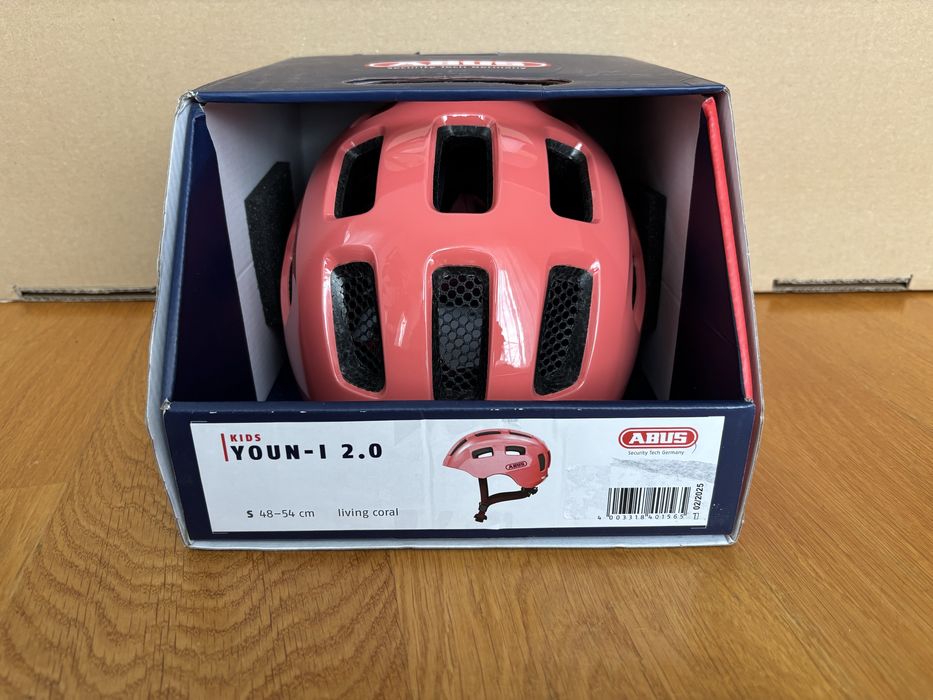 Kask rowerowy Abus Youn-I 2.0 rozmiar S (48-54 cm) z lampką