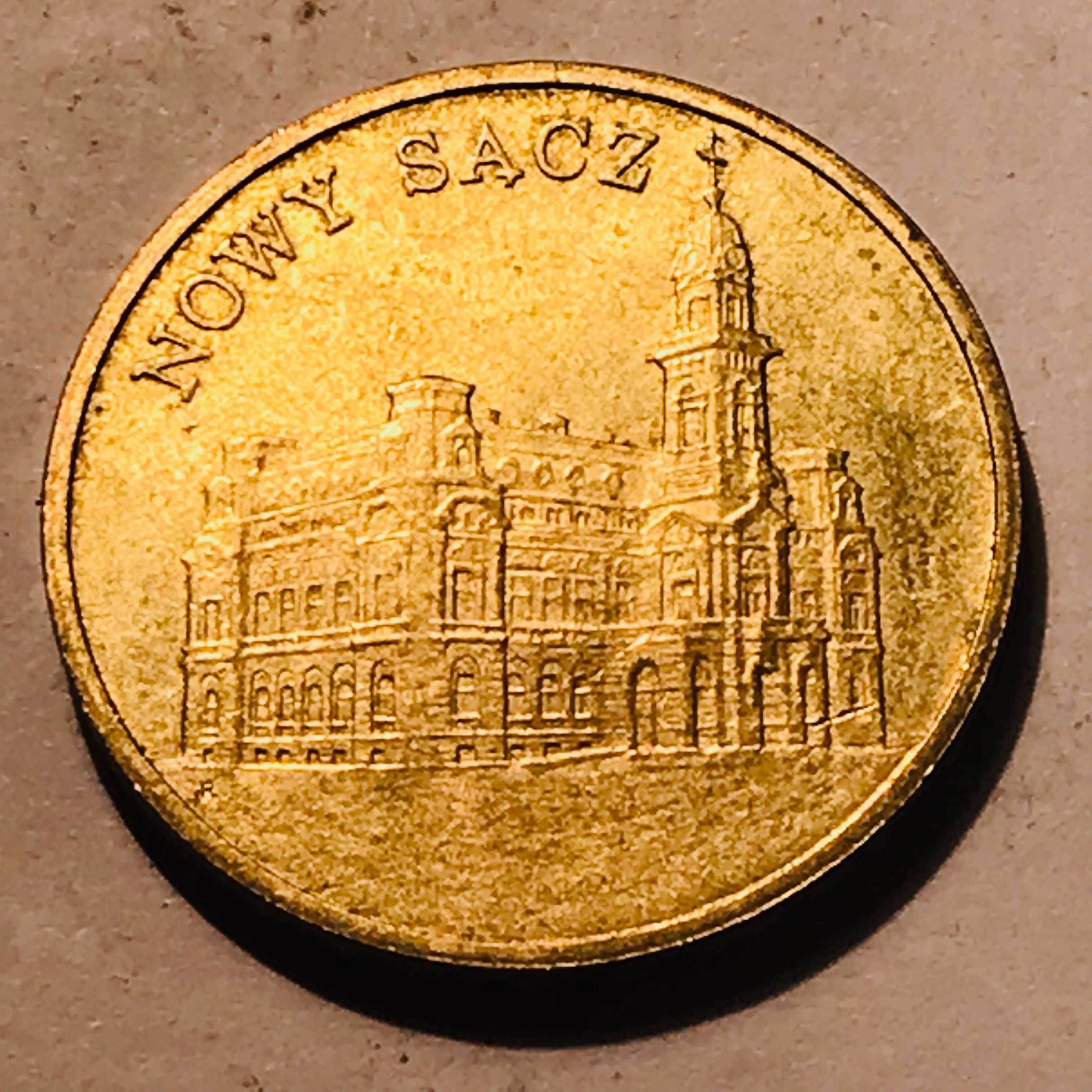 Moneta 2 złote (NOWY SĄCZ) -2006 rok
