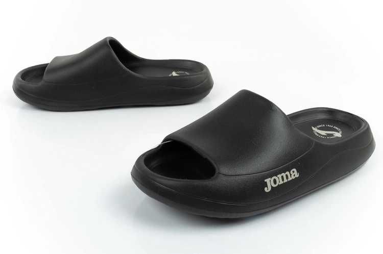 Joma klapki męskie laczki na basen na plaże lekkie czarne r. 39-46