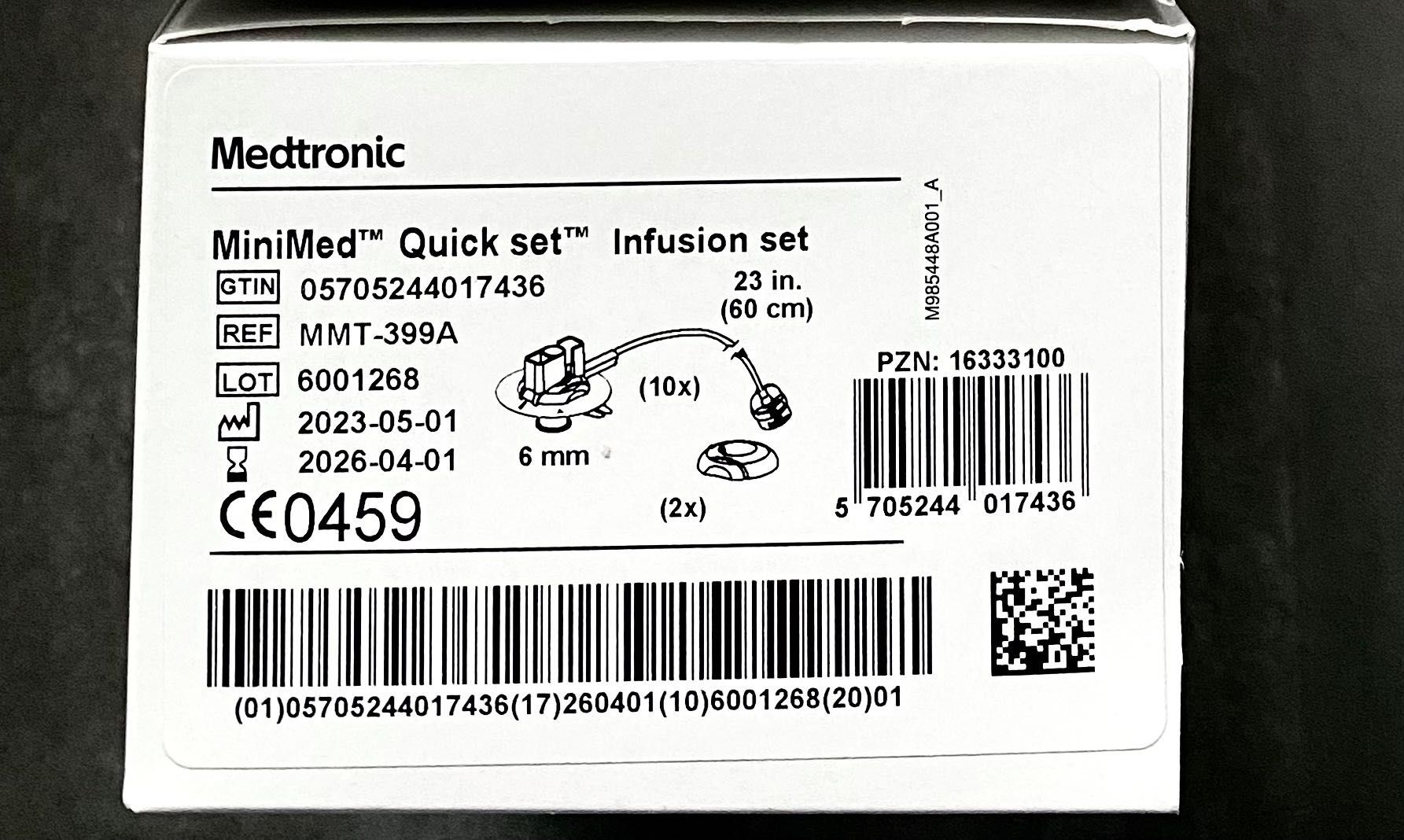 Zestaw infuzyjny MiniMed Quick-set do pomp Medtronic