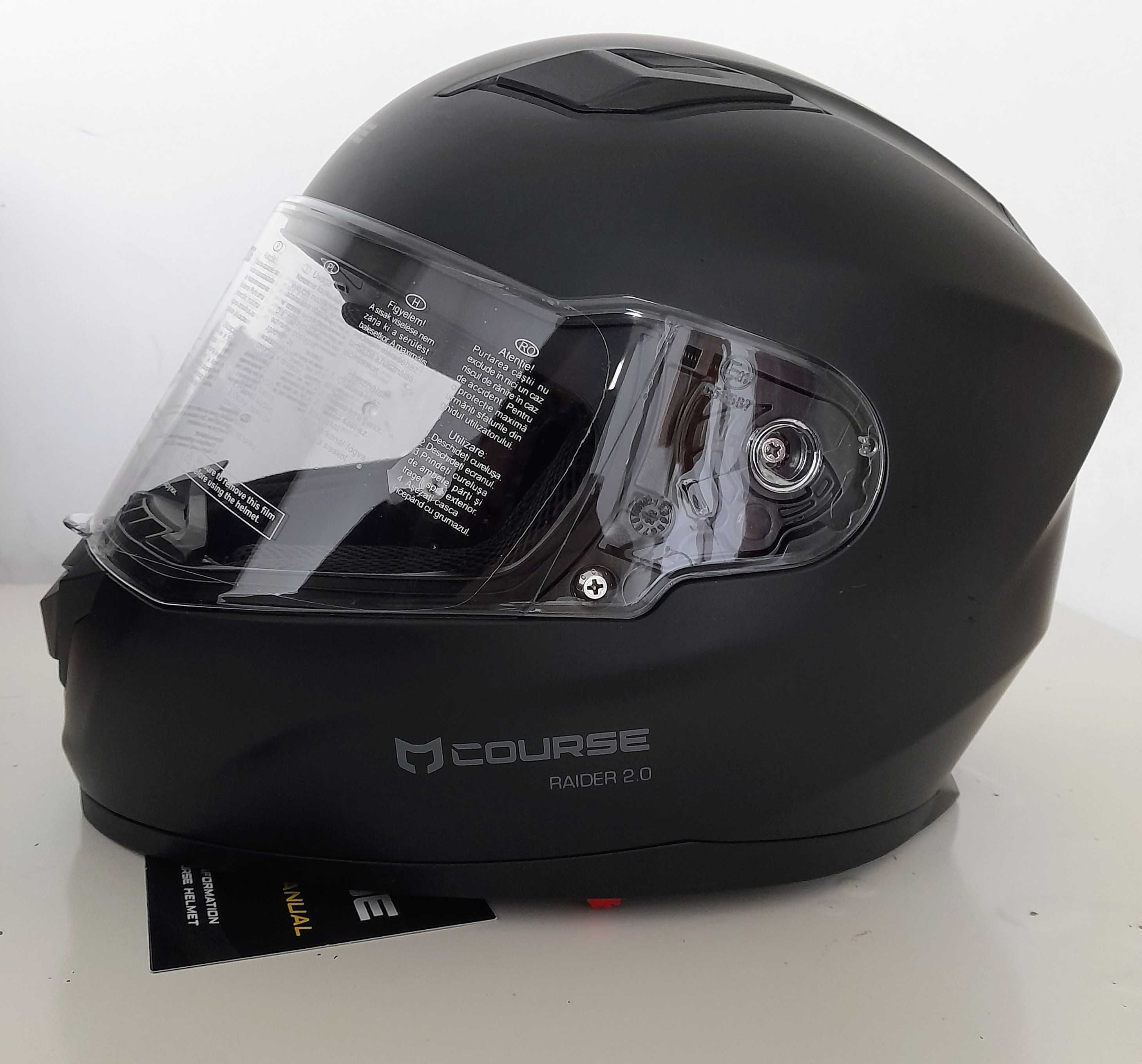 Capacete Course Raider - Tamanho L - NOVO