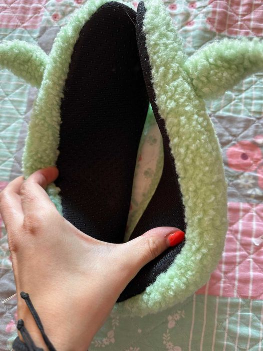 pantufas novas com etiqueta