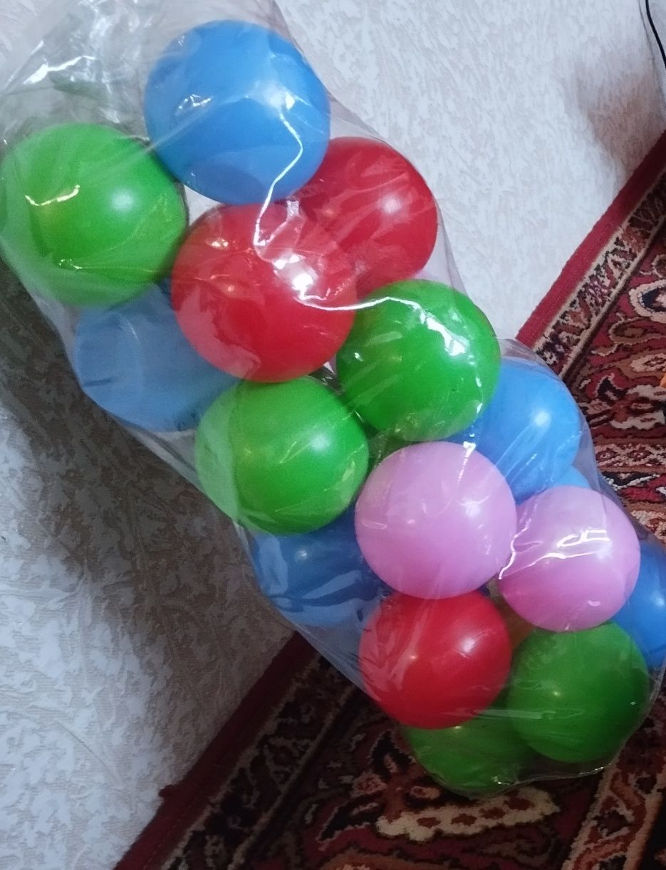 Продам кульки для сухого басейну (пластикові)