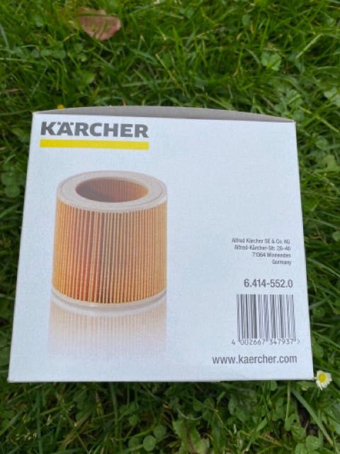 Nowy Oryginalny filtr Karcher do odkurzacza WD2 WD3 MV2 6.414-552.0