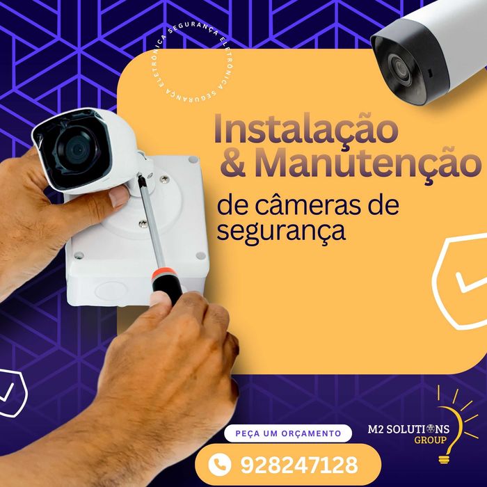 Instalação e manutenção em Câmeras de Segurança