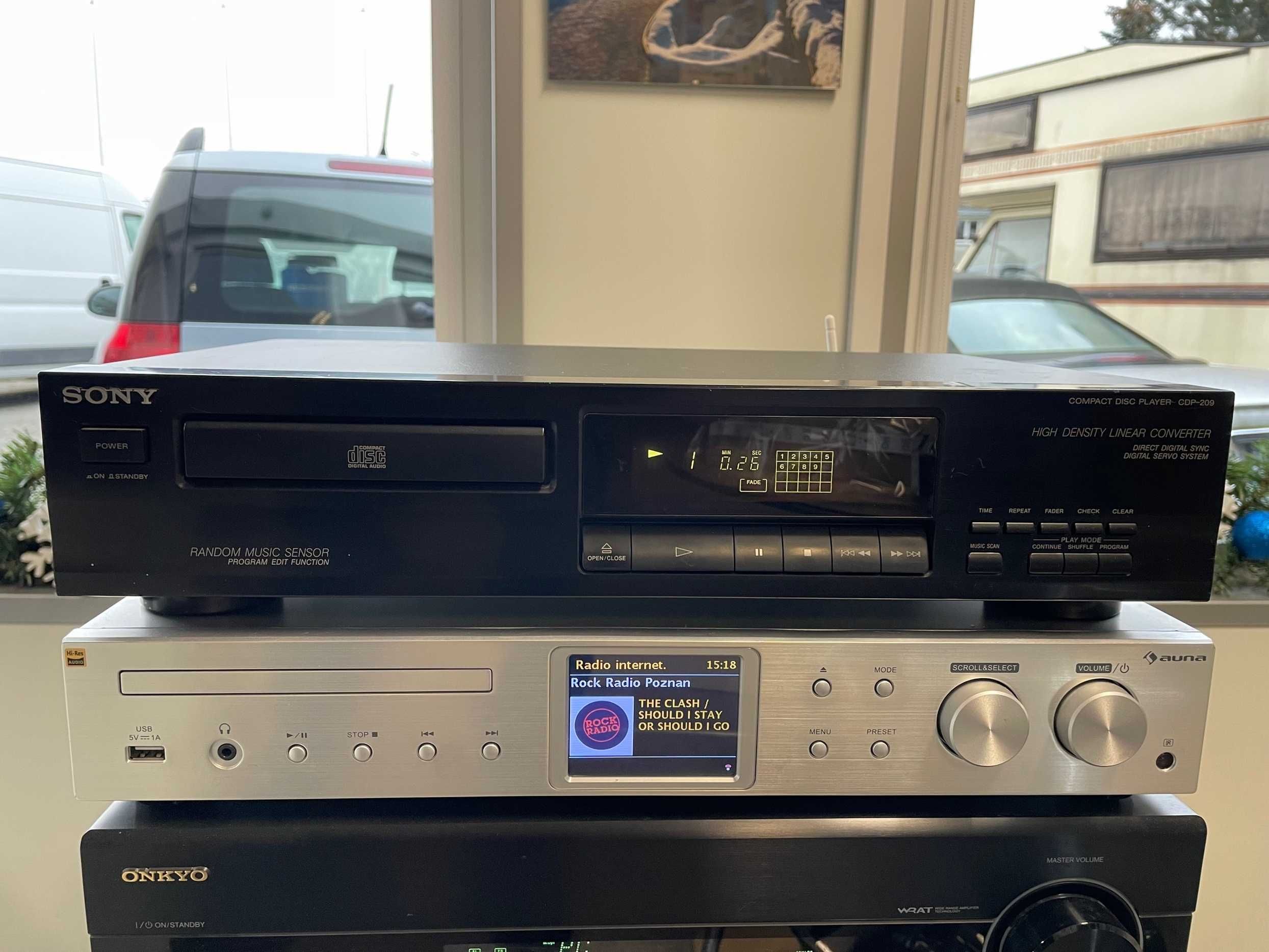 Odtwarzacz CD Sony CDP-209
