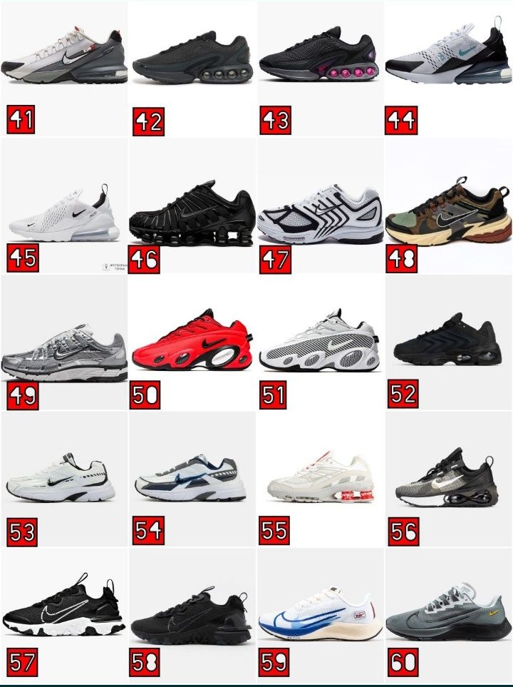 ВСІ МОДЕЛІ‼️Кросівки Nike Air Max 1, 90, 95, 96, 97, 270, 720 / 36-46