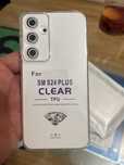 Etui clear Samsung S24 Plus / ochrona aparatow / szklo ochronne