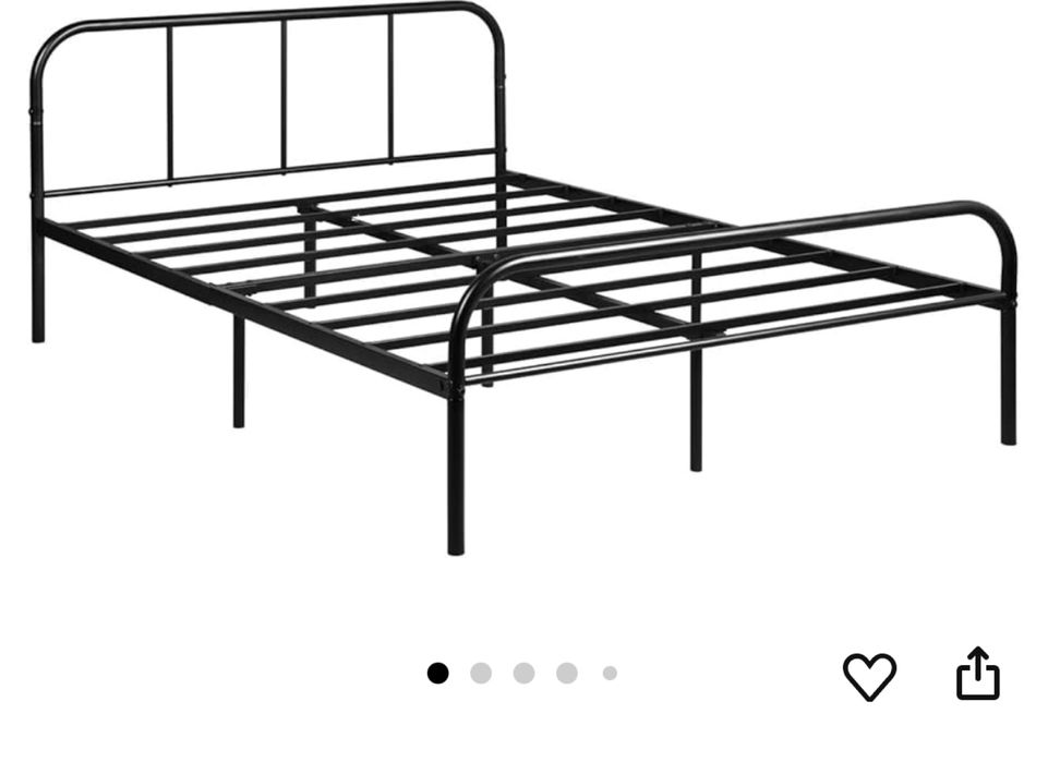 Estructura de cama de metal 150x200. Não precisa estrado, cama 150.