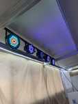 Barra led com 5 projetores dmx (novos)
